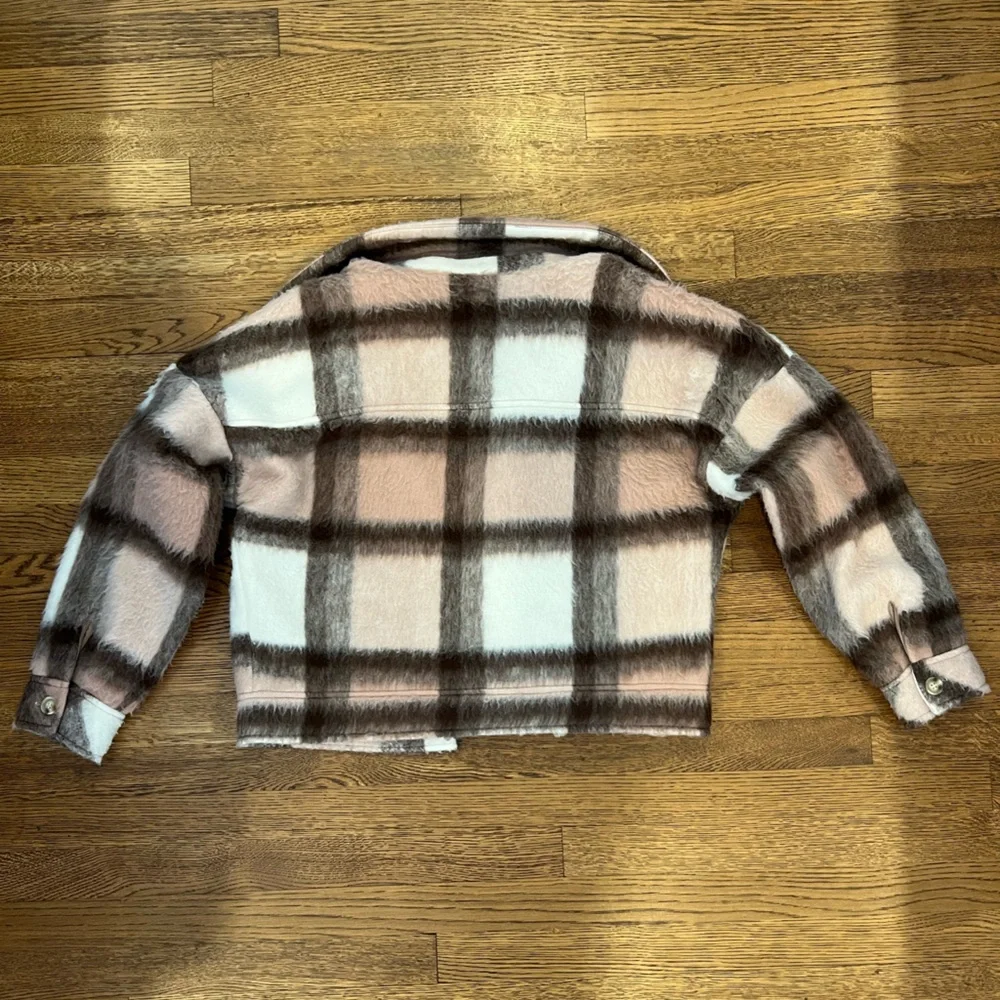 Anthropologie Plaid Coat - Size S - Picture 6 of 8